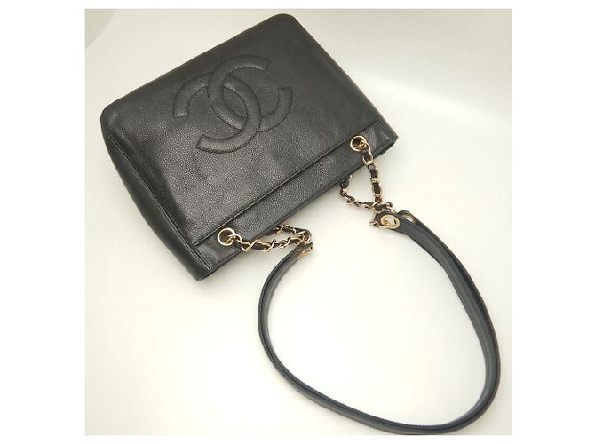 Borsa Chanel Coco Shoulder Bag A03682 Nero - vista 3