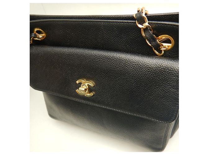 Borsa Chanel Coco Shoulder Bag A03682 Nero - vista 9