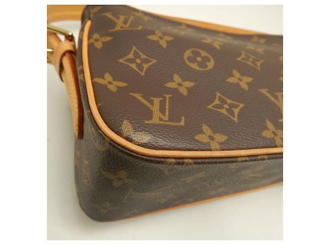 Borsa a Spalla Louis Vuitton Monogram Vivacite MM Marrone - vista 13