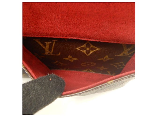Borsa a Spalla Louis Vuitton Monogram Vivacite MM Marrone - vista 15