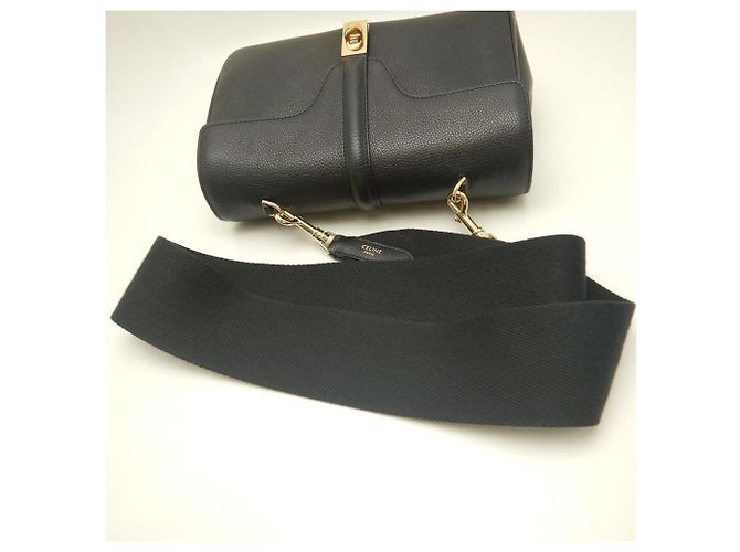 Céline Borsa a tracolla Celine Teen Soft 16 Nero - vista 3