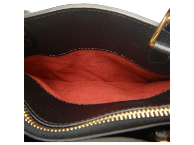 Borsa Louis Vuitton Monogram Empreinte Petit Palais Nero - vista 16