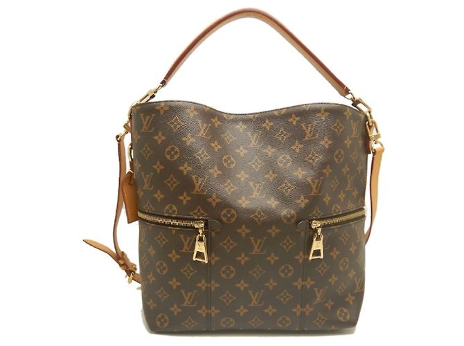 Borsa a Spalla Louis Vuitton Monogram Merry Marrone - vista 2