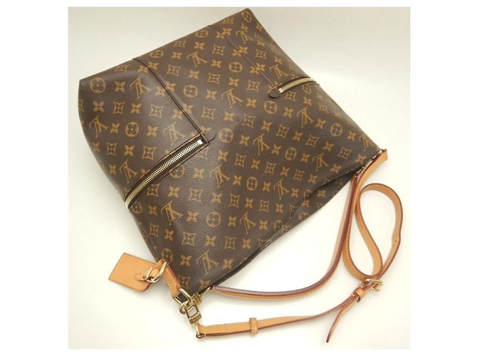 Borsa a Spalla Louis Vuitton Monogram Merry Marrone - vista 4