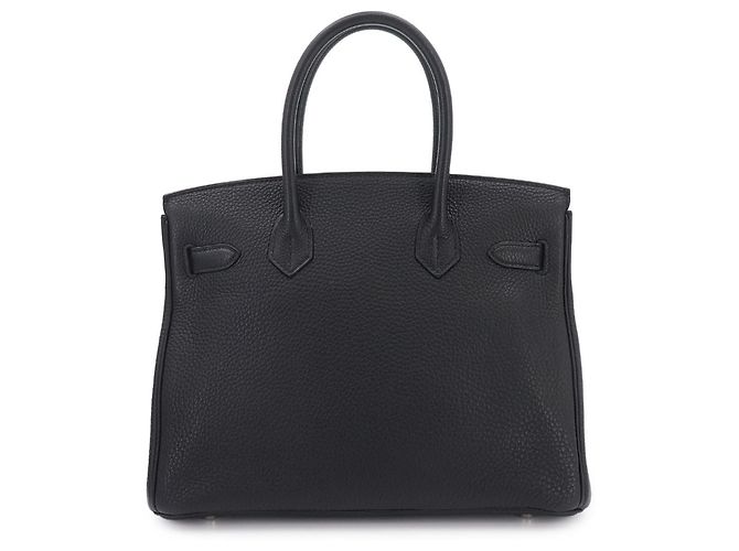 Hermès Borsa Hermes Birkin 30 Togo Black Nero - vista 3
