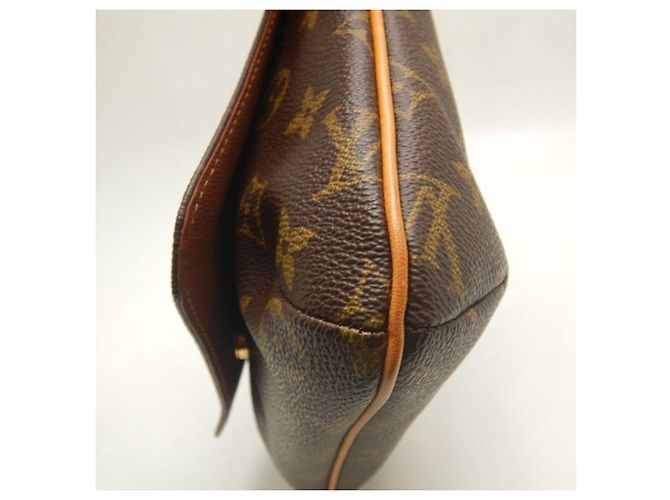 Borsa a tracolla Louis Vuitton Monogram Musette Salsa Marrone - vista 11
