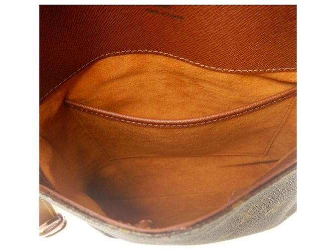Borsa a tracolla Louis Vuitton Monogram Musette Salsa Marrone - vista 6