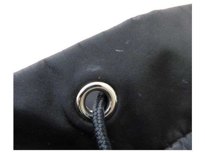 Zaino Gucci 510343 in nylon nero e pelle - vista 13