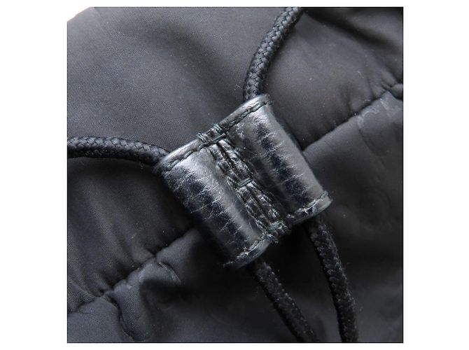 Zaino Gucci 510343 in nylon nero e pelle - vista 20