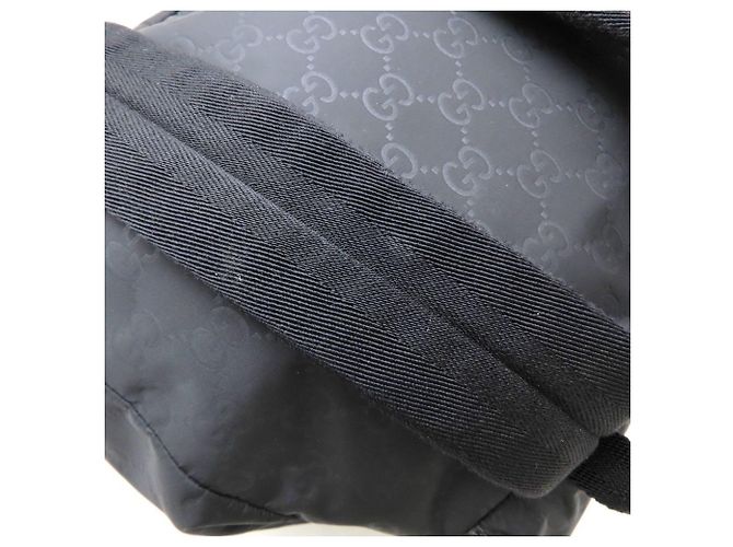 Zaino Gucci 510343 in nylon nero e pelle - vista 24