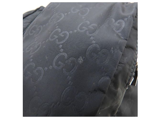 Zaino Gucci 510343 in nylon nero e pelle - vista 28