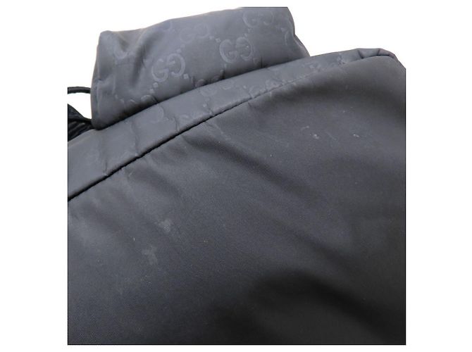 Zaino Gucci 510343 in nylon nero e pelle - vista 30
