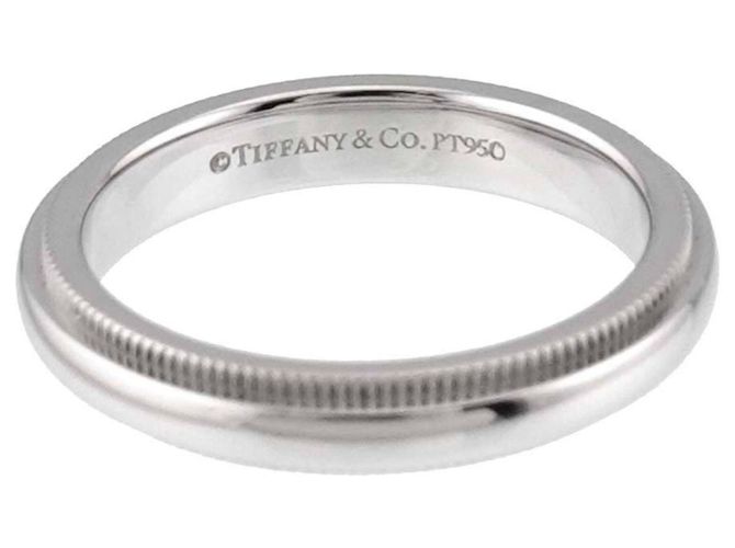 Anillo de banda Milgrain Tiffany & Co. - vista 3
