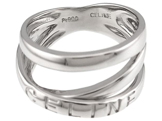 Céline Celine Platinum 900 Band Ring - Ansicht 3