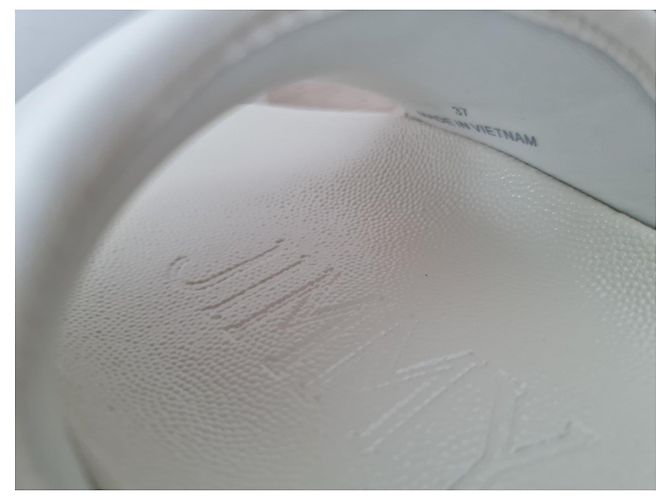 Sandali Jimmy Choo Azari in pelle ecru Bianco - vista 6