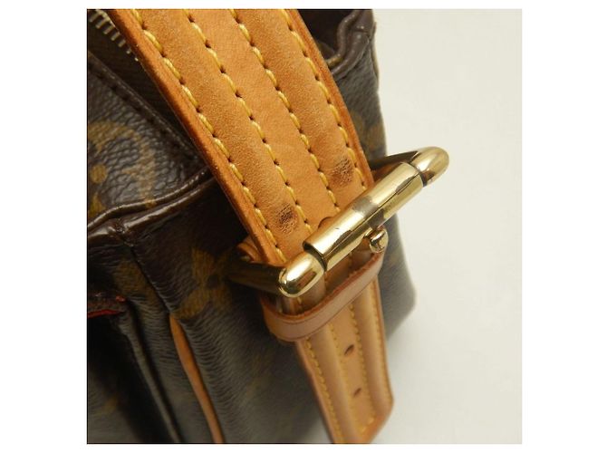 Borsa a spalla Louis Vuitton Monogram Vivacite MM Marrone - vista 11