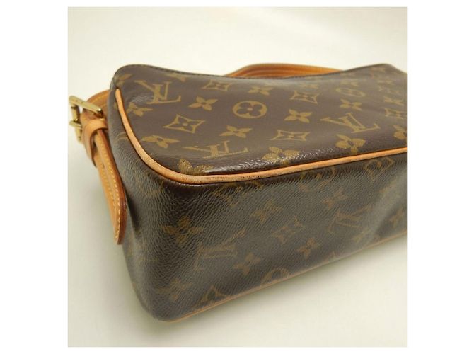 Borsa a spalla Louis Vuitton Monogram Vivacite MM Marrone - vista 15