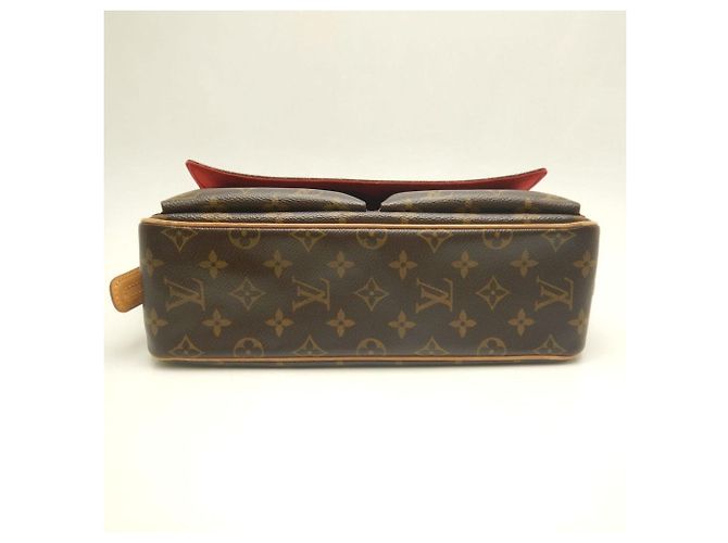 Borsa a spalla Louis Vuitton Monogram Vivacite MM Marrone - vista 7