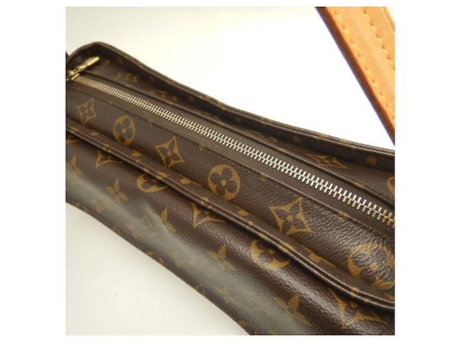 Borsa a spalla Louis Vuitton Monogram Vivacite MM Marrone - vista 9