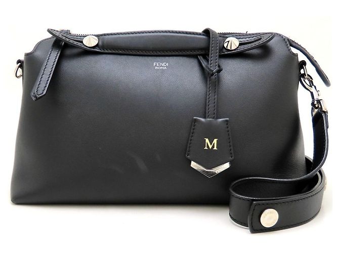 Borsa a Spalla Fendi By The Way Medium Nero - vista 2