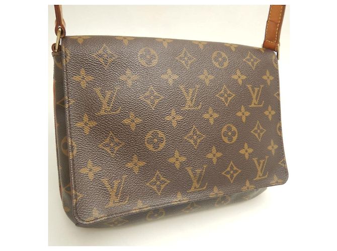 Louis Vuitton Monogram Musette Tango Schultertasche Braun - Ansicht 10
