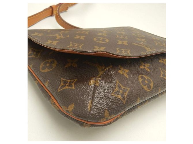 Louis Vuitton Monogram Musette Tango Schultertasche Braun - Ansicht 12
