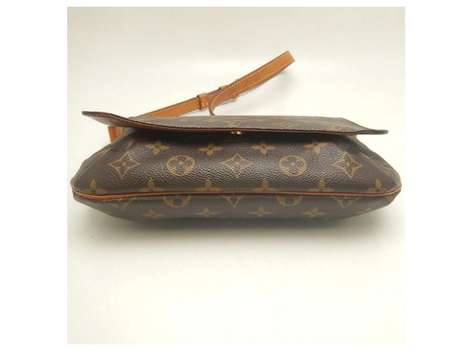 Louis Vuitton Monogram Musette Tango Schultertasche Braun - Ansicht 7