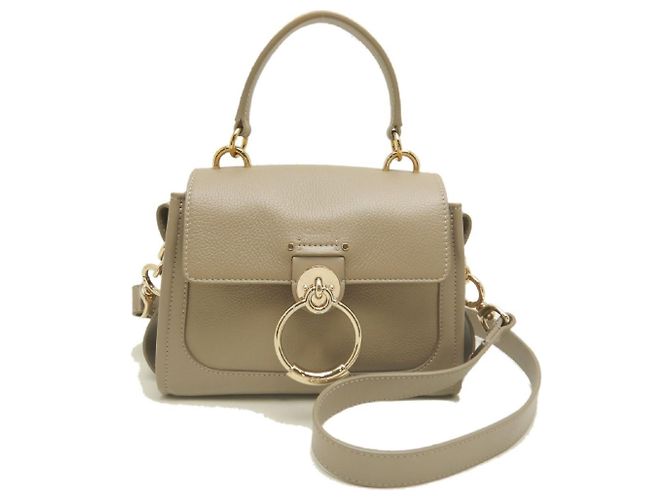 Chloé Chloe Tess Day Bag Small Gris - vista 2
