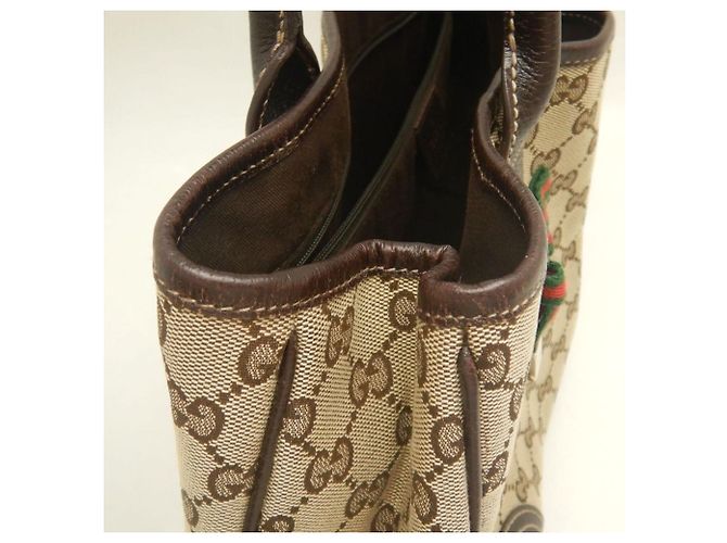 GUCCI Princy 163805 Borsa Tote Marrone - vista 10