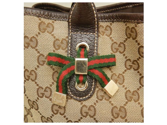 GUCCI Princy 163805 Borsa Tote Marrone - vista 11