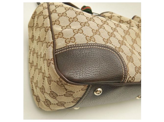 GUCCI Princy 163805 Borsa Tote Marrone - vista 12