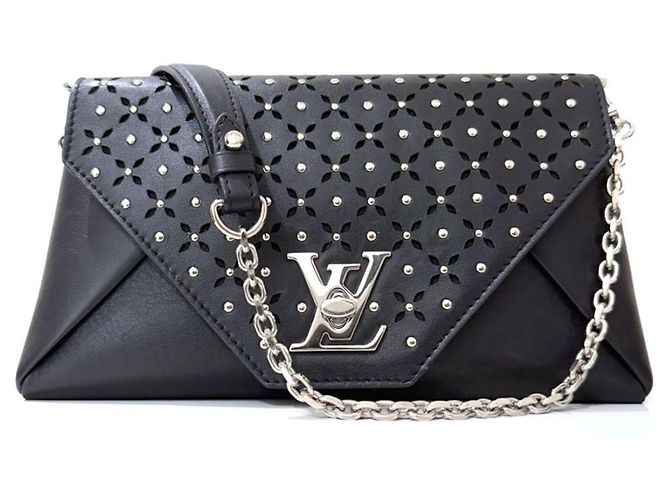 Borsa a tracolla Louis Vuitton Love Note M54871 Nero - vista 2