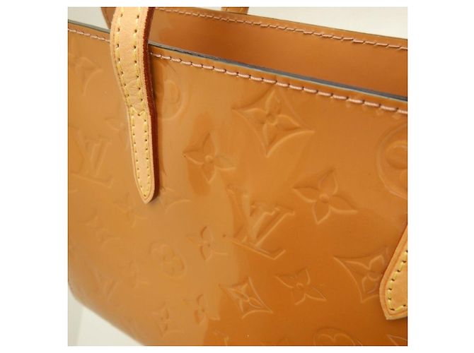 Borsa Louis Vuitton Monogram Vernis Catalina BB Rosa - vista 9