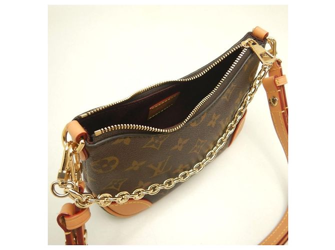 Borsa a tracolla Louis Vuitton Monogram Nano Boulogne Marrone - vista 12