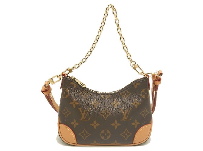 Borsa a tracolla Louis Vuitton Monogram Nano Boulogne Marrone - vista 2
