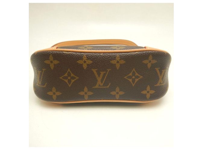 Borsa a tracolla Louis Vuitton Monogram Nano Boulogne Marrone - vista 6