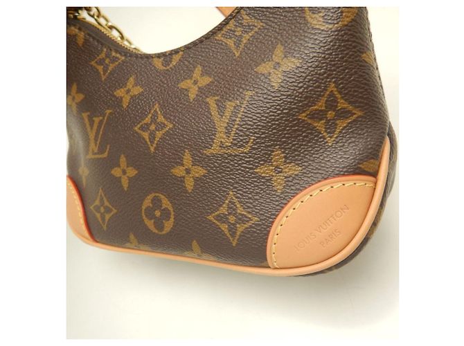 Borsa a tracolla Louis Vuitton Monogram Nano Boulogne Marrone - vista 8