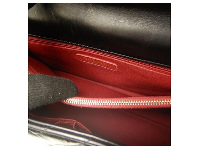 Borsa Chanel Coco Handle Large V-Stitch Nero - vista 19