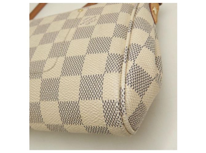 Borsa a tracolla Louis Vuitton Damier Azur Favorite MM Blu - vista 16