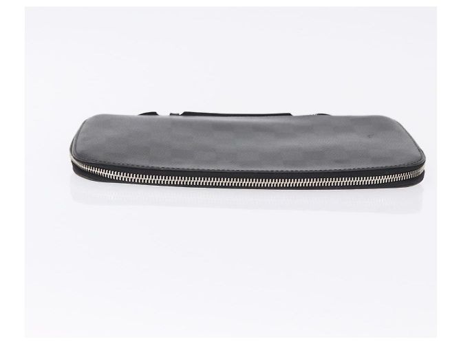LOUIS VUITTON Damier Graphite Organizer Atoll Travel Case N48255 LV Auth bs36217 Damier ebene - vista 3