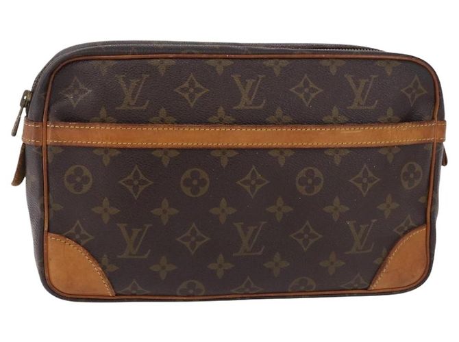 LOUIS VUITTON Monogram Compiegne 28 Clutch Bag M51845 LV Auth 192970 - view 13
