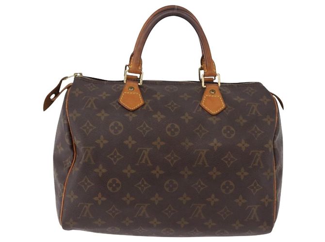 LOUIS VUITTON Borsa Monogram Speedy 30 M41526 LV Auth 190917 Monogramma - vista 2