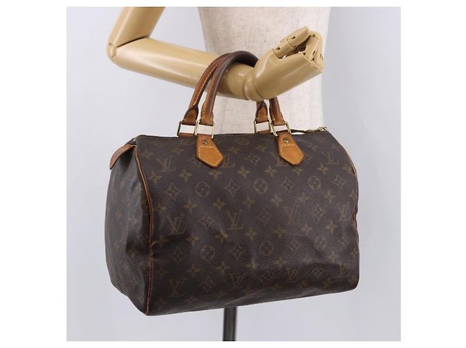 LOUIS VUITTON Borsa Monogram Speedy 30 M41526 LV Auth 190917 Monogramma - vista 22