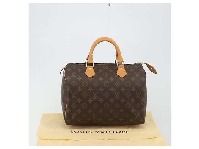 LOUIS VUITTON Borsa Monogram Speedy 30 M41526 LV Auth 191275SAV Monogramma - vista 12