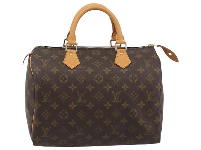 LOUIS VUITTON Borsa Monogram Speedy 30 M41526 LV Auth 191275SAV Monogramma - vista 13