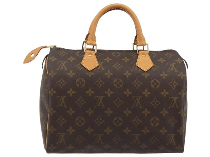 LOUIS VUITTON Borsa Monogram Speedy 30 M41526 LV Auth 191275SAV Monogramma - vista 2