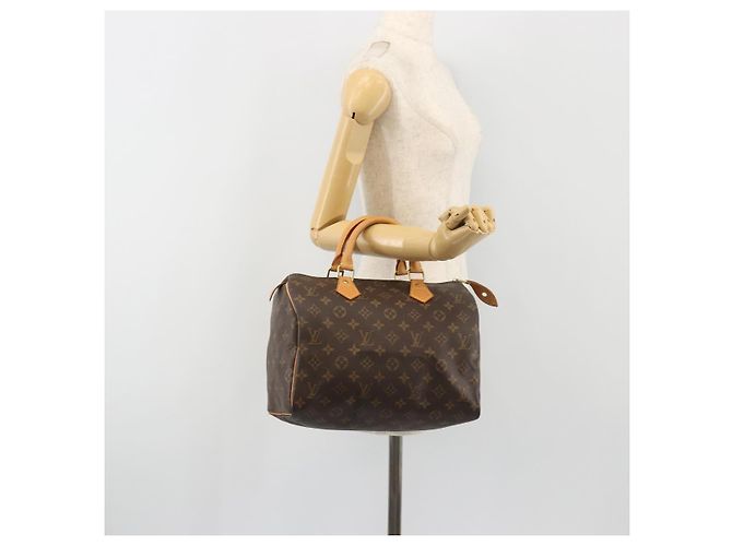 LOUIS VUITTON Borsa Monogram Speedy 30 M41526 LV Auth 191275SAV Monogramma - vista 23