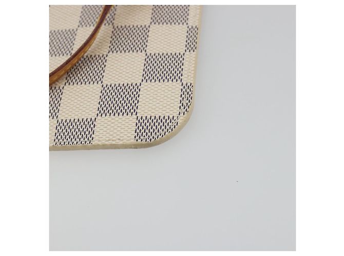 LOUIS VUITTON Damier Azur Neverfull PM Pouch Accessorio Pouch LV Auth bs36211 - vista 15
