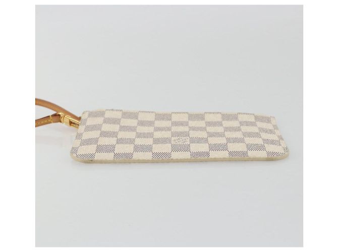 LOUIS VUITTON Damier Azur Neverfull PM Pouch Accessorio Pouch LV Auth bs36211 - vista 5