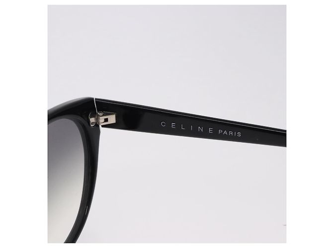 Céline Gafas de sol CELINE de plástico Negro Auth BA14448 - vista 10